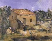 Paul Cezanne, Abandoned House near Aix-en-Provence